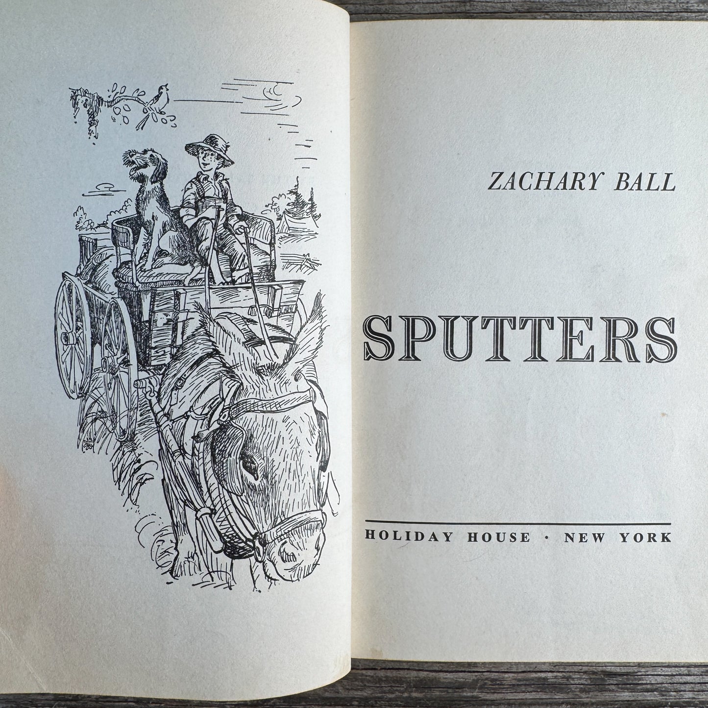 Sputters, Zachary Ball, 1963, Third Printing