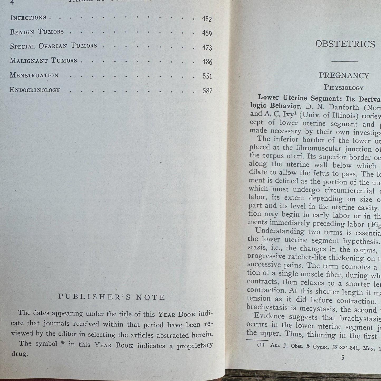 The 1949 Year Book of Obstetrics and Gynecology