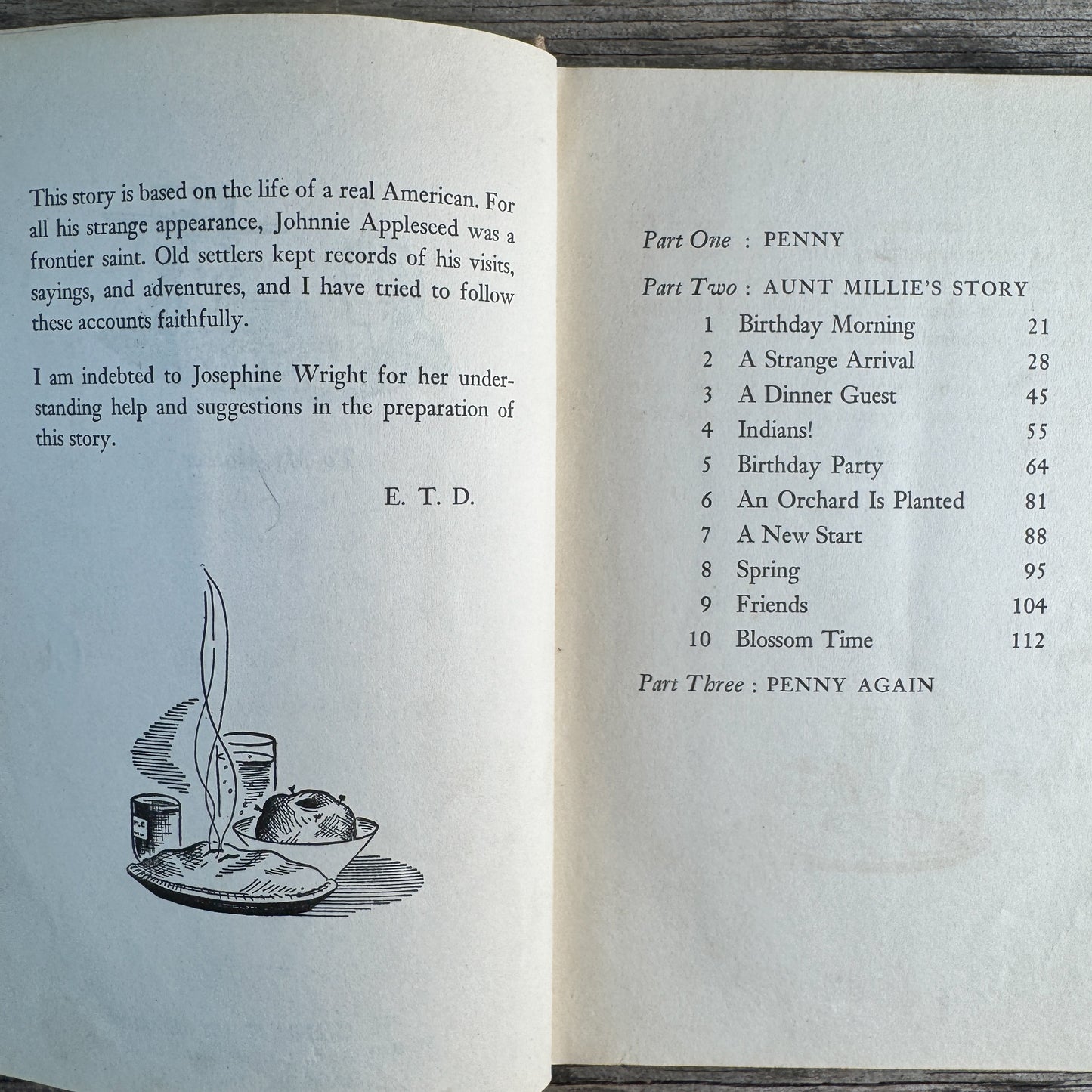 Appleseed Farm, Emily Taft Douglas, 1948