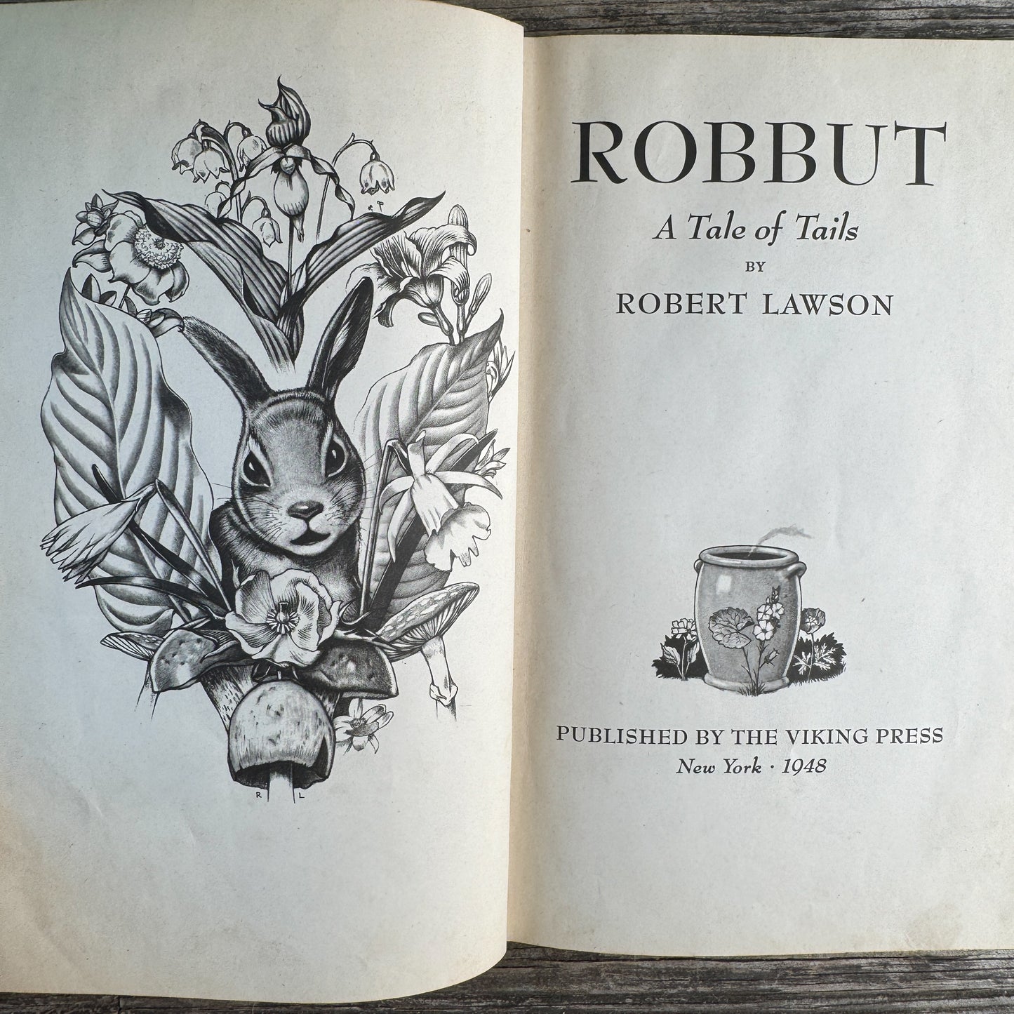 Robbut: A Tale of Tails, Robert Lawson, 1948