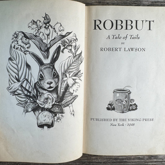 Robbut: A Tale of Tails, Robert Lawson, 1948
