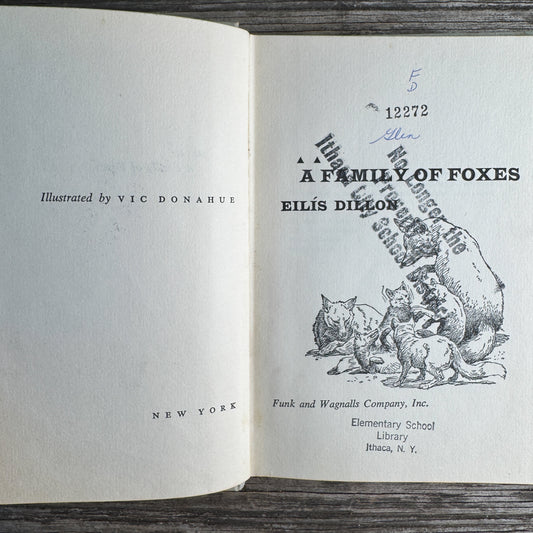 A Family of Foxes, Eilis Dillon, 1964