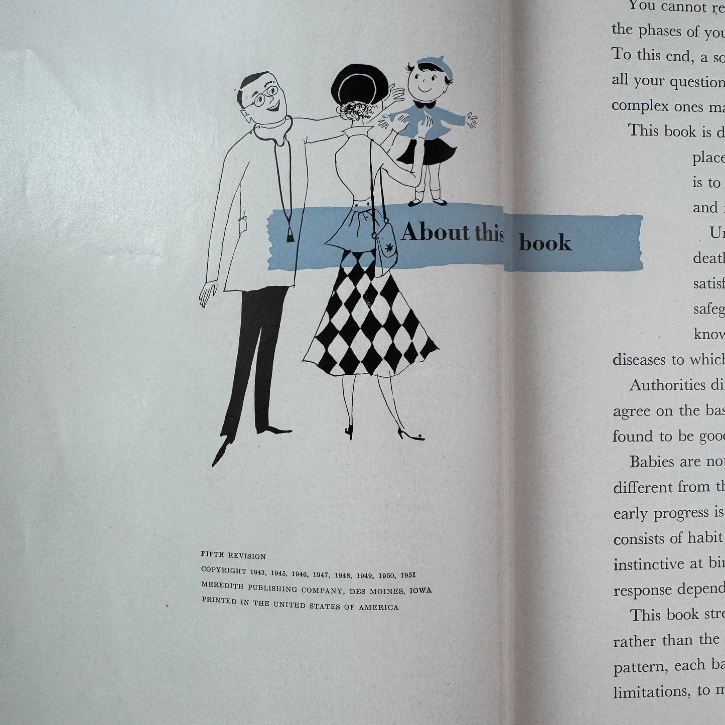 Better Homes and Gardens Baby Book, Fifth Revision, 1951