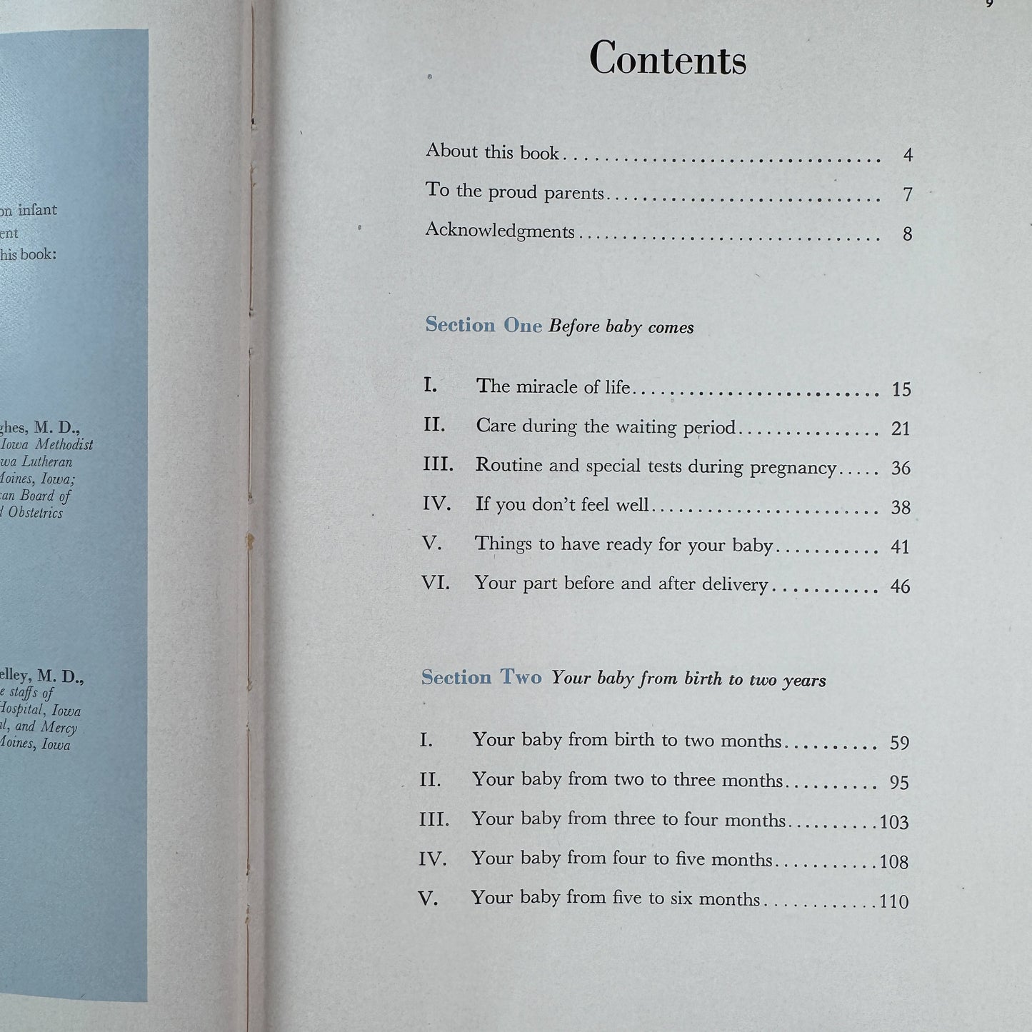 Better Homes and Gardens Baby Book, Fifth Revision, 1951
