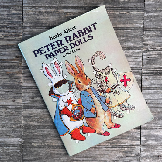 Peter Rabbit Paper Dolls in Full Color, Kathy Allert, 1982