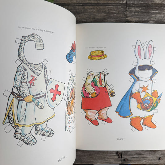 Peter Rabbit Paper Dolls in Full Color, Kathy Allert, 1982