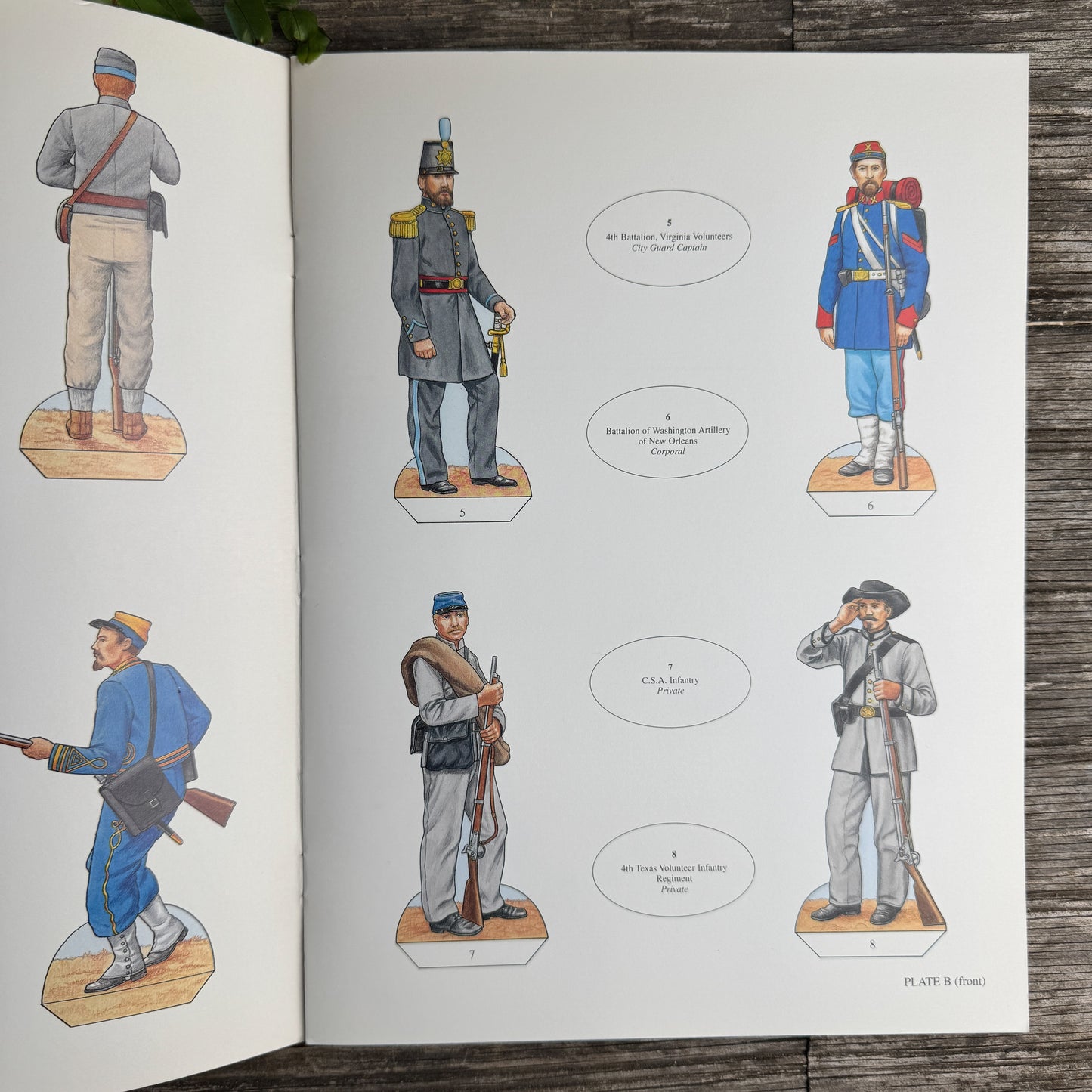 Confederate Army Paper Soldiers, A. G. Smith, 1995