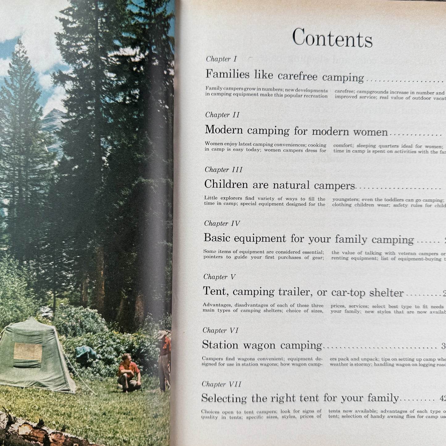 Better Homes and Gardens Family Camping, 1961