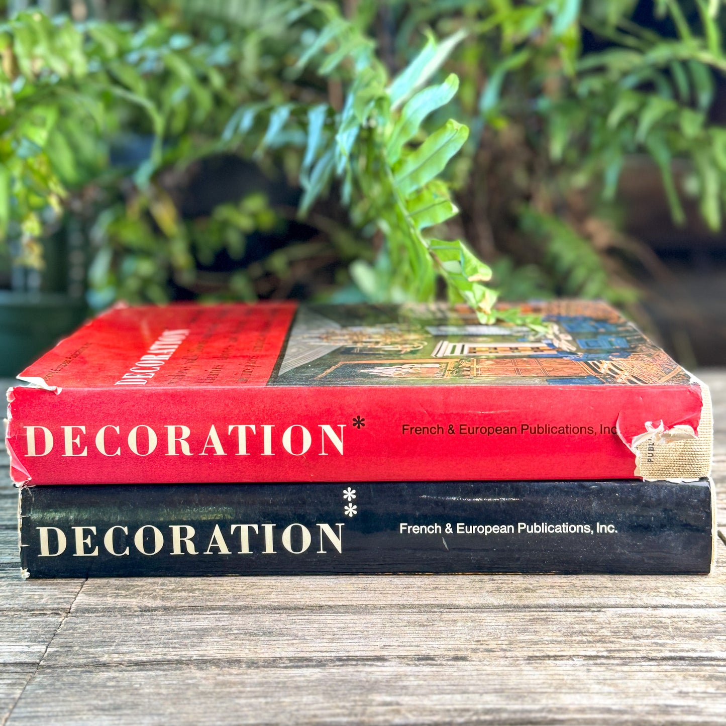 Vintage French Mid-Century Interior Design Book Set, Decoration* and Decoration**, 1963