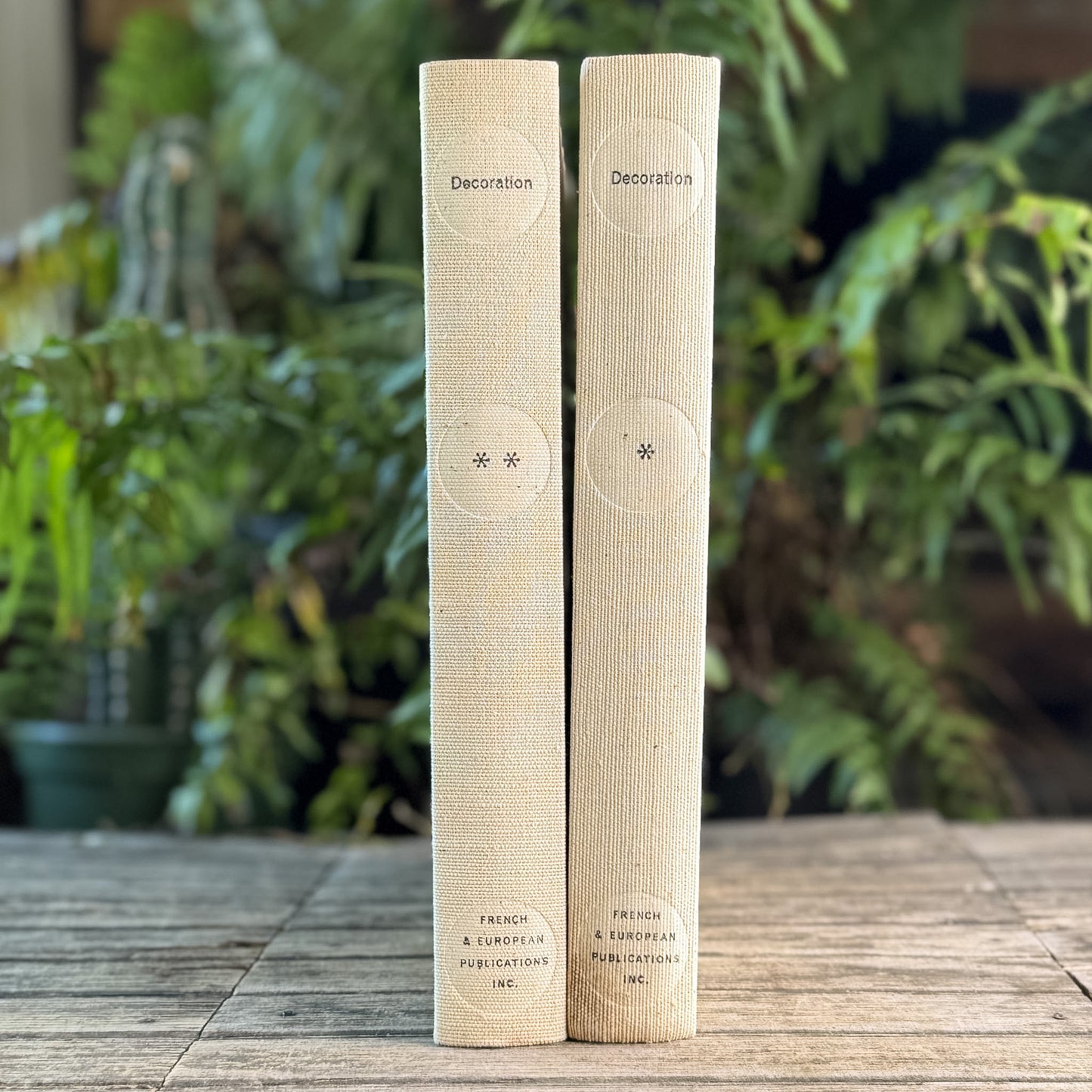 Vintage French Mid-Century Interior Design Book Set, Decoration* and Decoration**, 1963