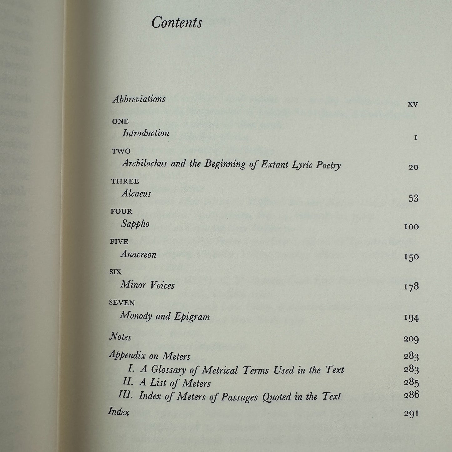 Early Greek Monody: The History of a Poetic Type, G. M. Kirkwood, 1974