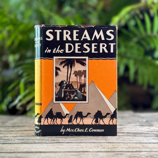 Streams in the Desert, Mrs. Charles E. Cowman, 1954, 33rd Printing