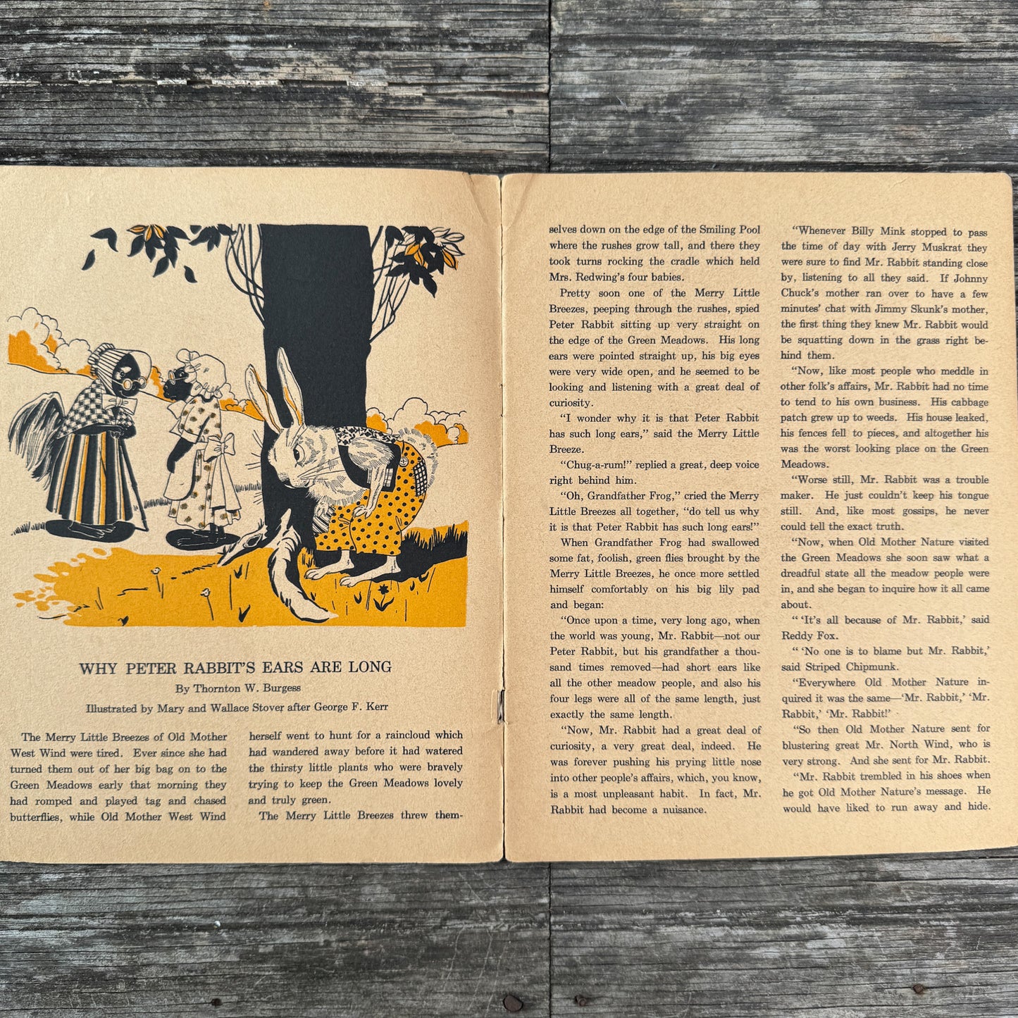 Why Peter Rabbit's Ears Are Long, Thornton Burgess, 1944