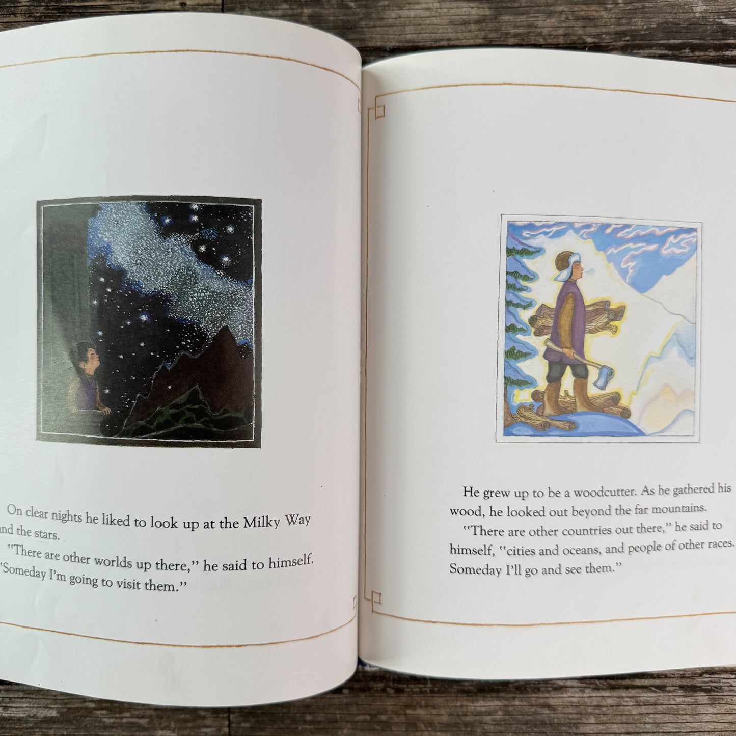 The Mountains of Tibet, Mordicai Gerstein, 1987