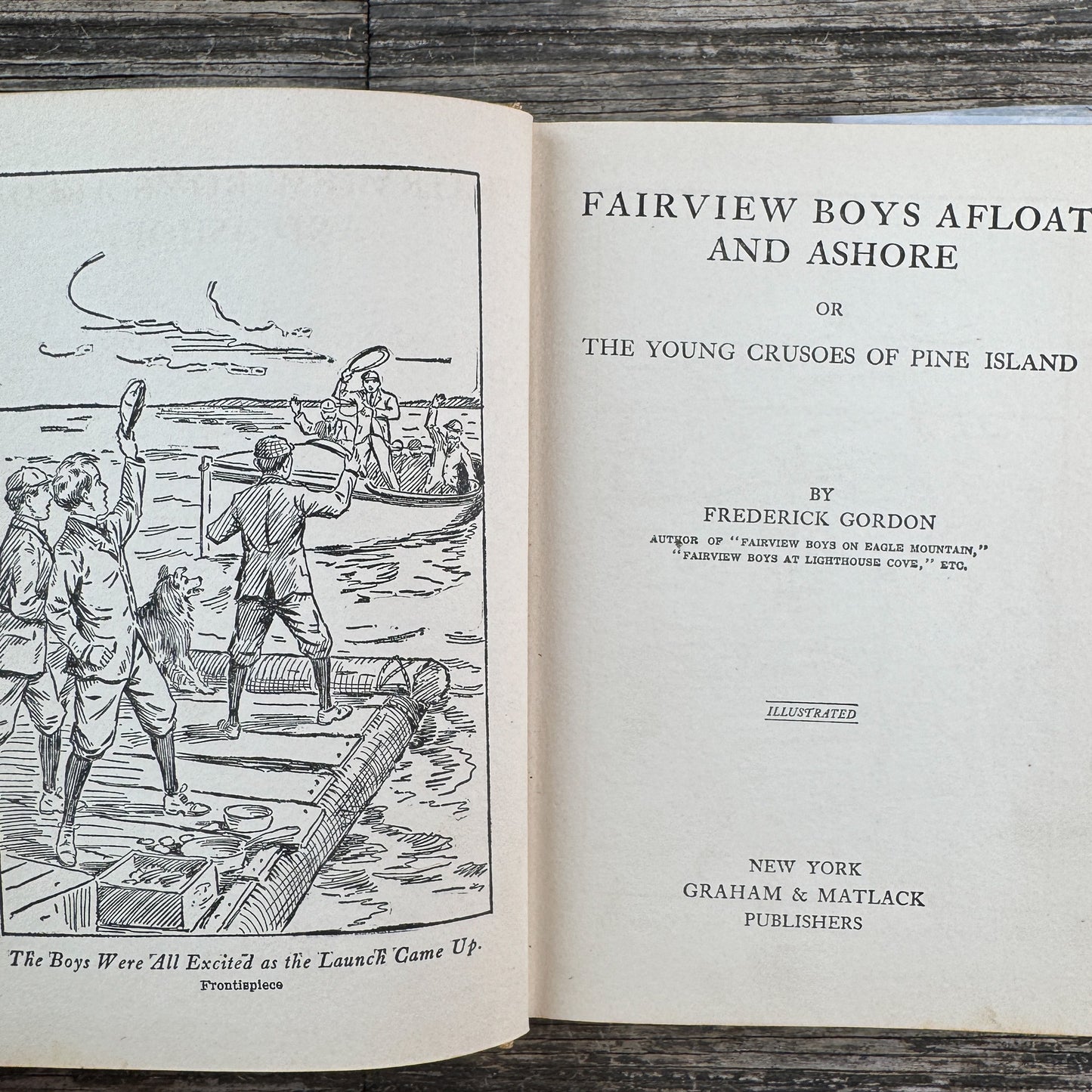 Fairview Boys Afloat and Ashore, Frederick Gordon, 1912