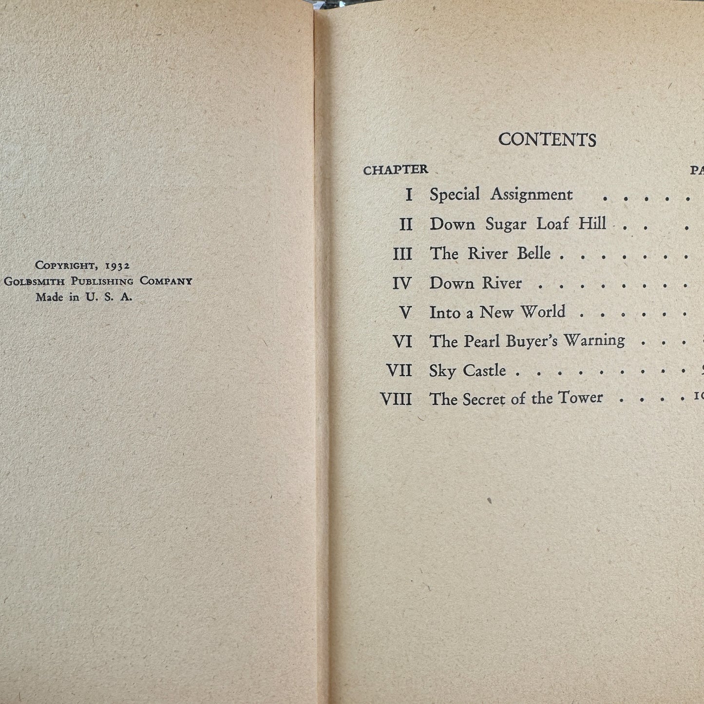 Sky Castle: A Thrilling Newspaper Mystery, Arthur Northup, 1932