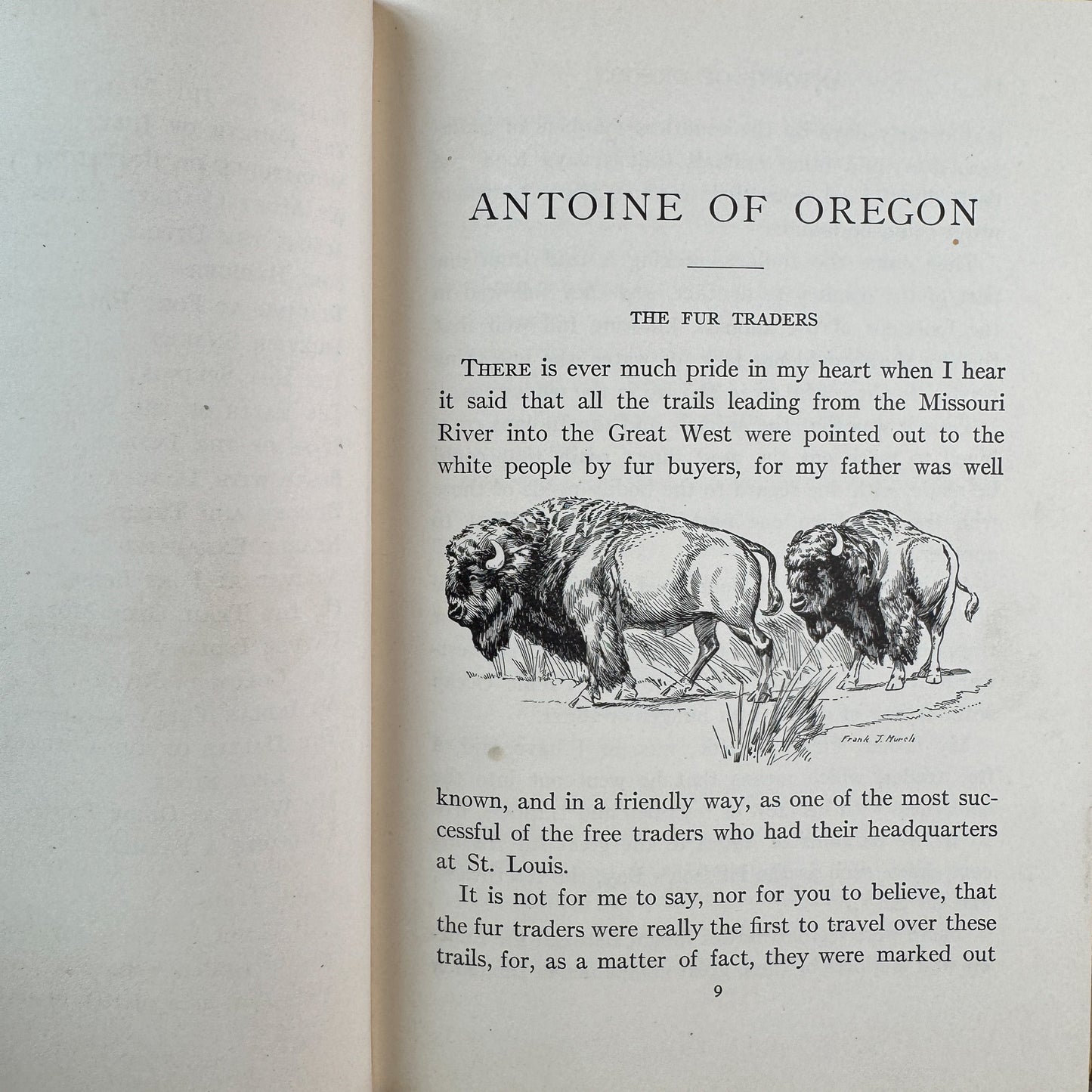 Antoine of Oregon: A Story of the Oregon Trail, James Otis, 1912