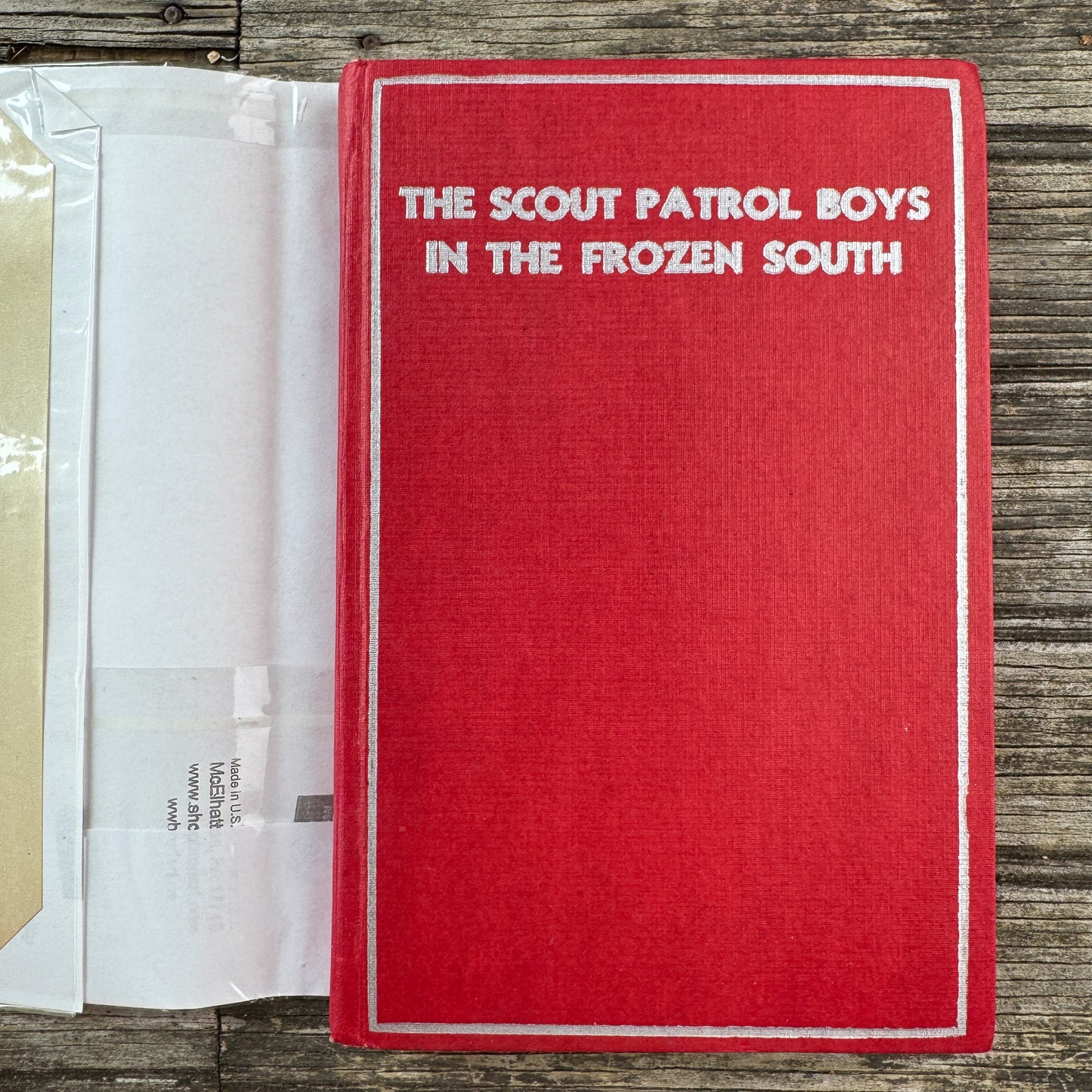 The Scout Patrol Boys in the Frozen South, Jack Wright, 1933