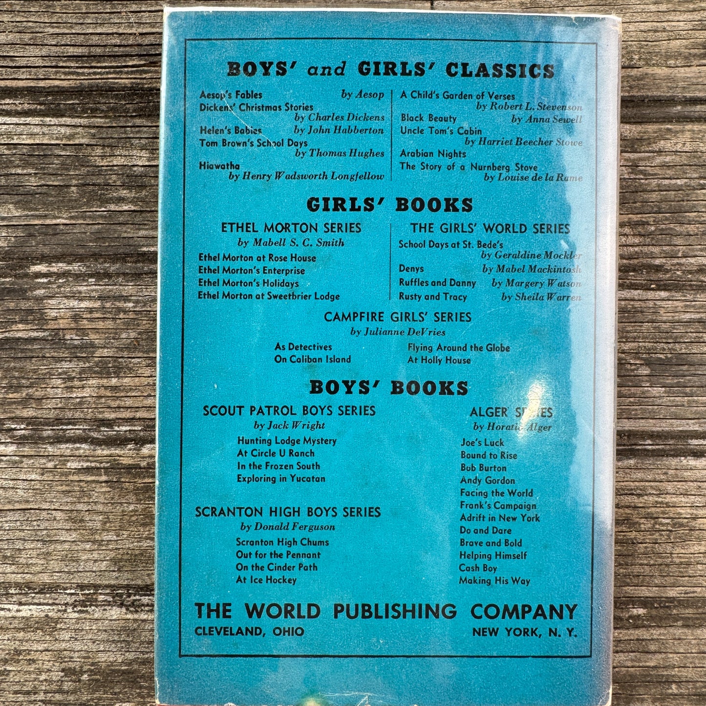 The Scout Patrol Boys in the Frozen South, Jack Wright, 1933