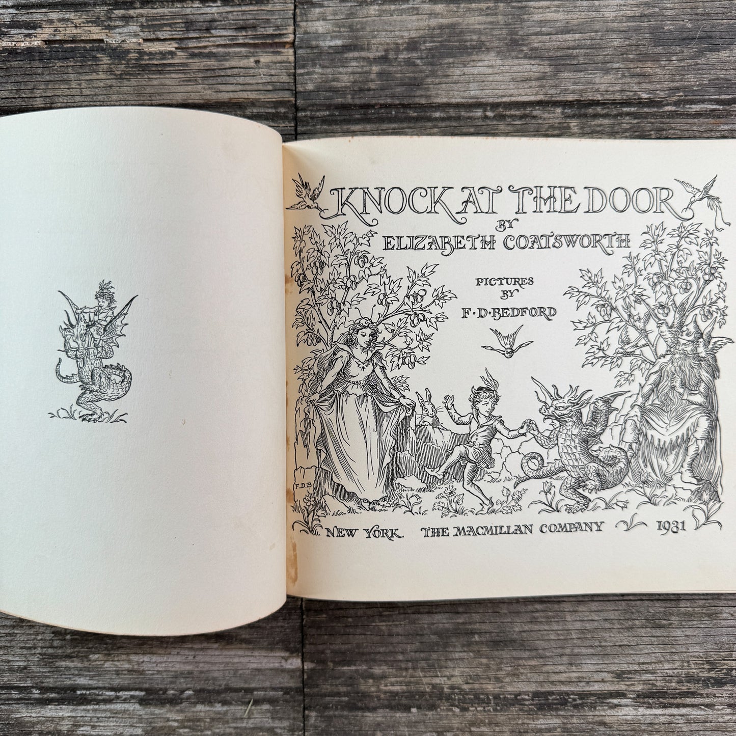 Knock at the Door, Elizabeth Coatsworth, 1931 First Edition