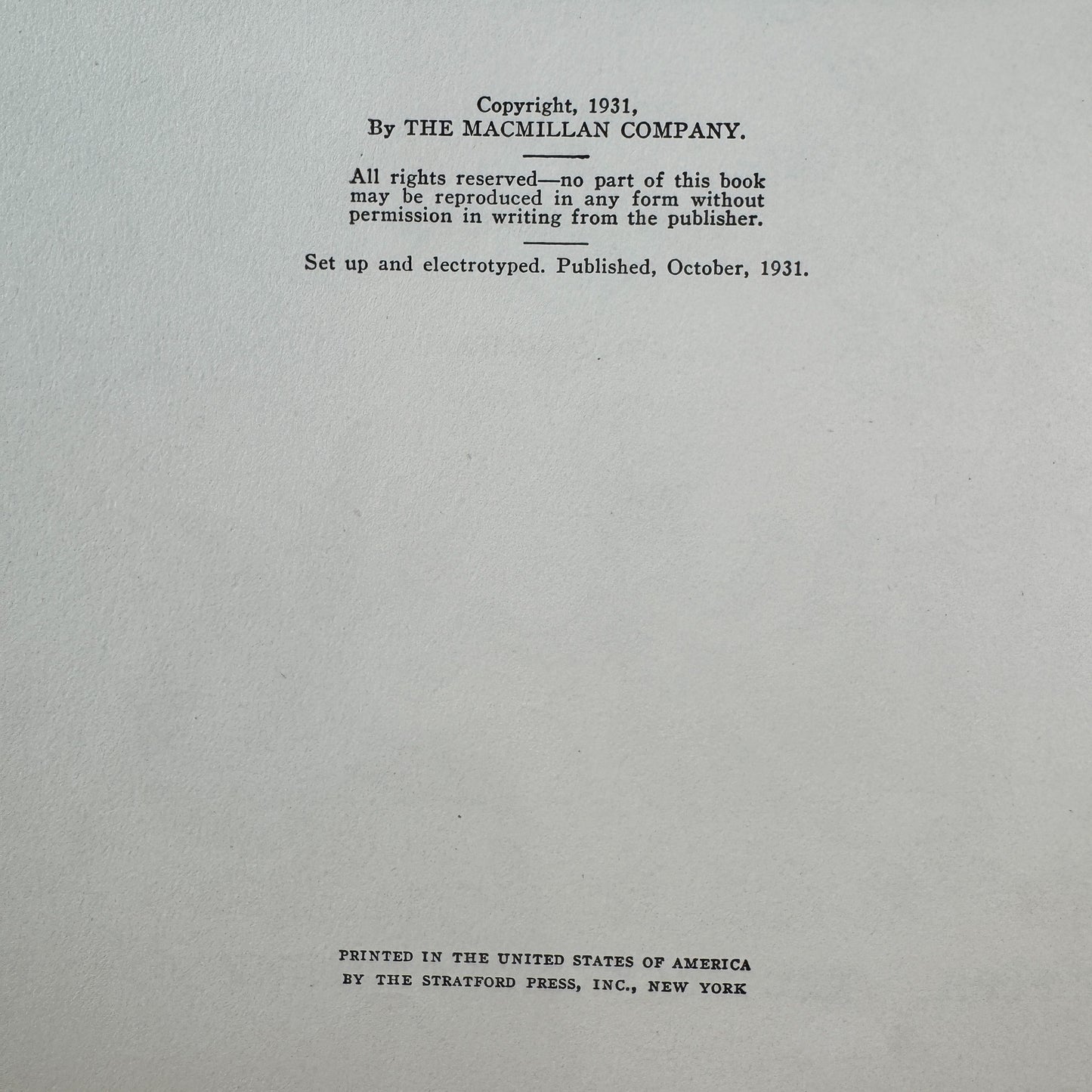 Knock at the Door, Elizabeth Coatsworth, 1931 First Edition