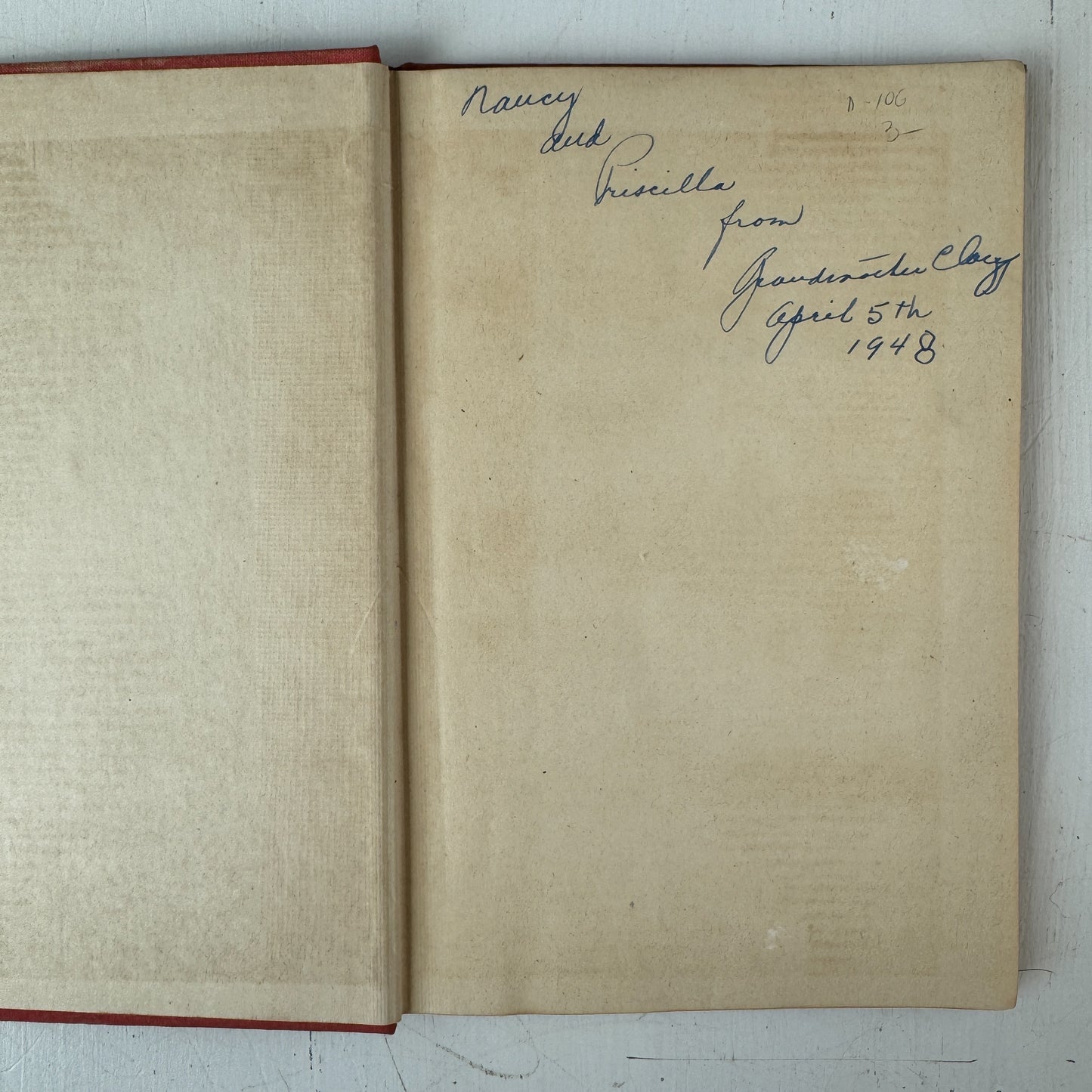 The Double Birthday Present, Mabel Leigh Hunt, 1947, First Edition