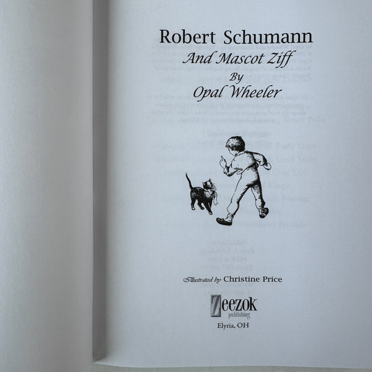 Robert Schumann and Mascot Ziff, Opal Wheeler