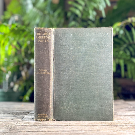 The Chief American Poets, edited by Curtis Hidden Page, 1905