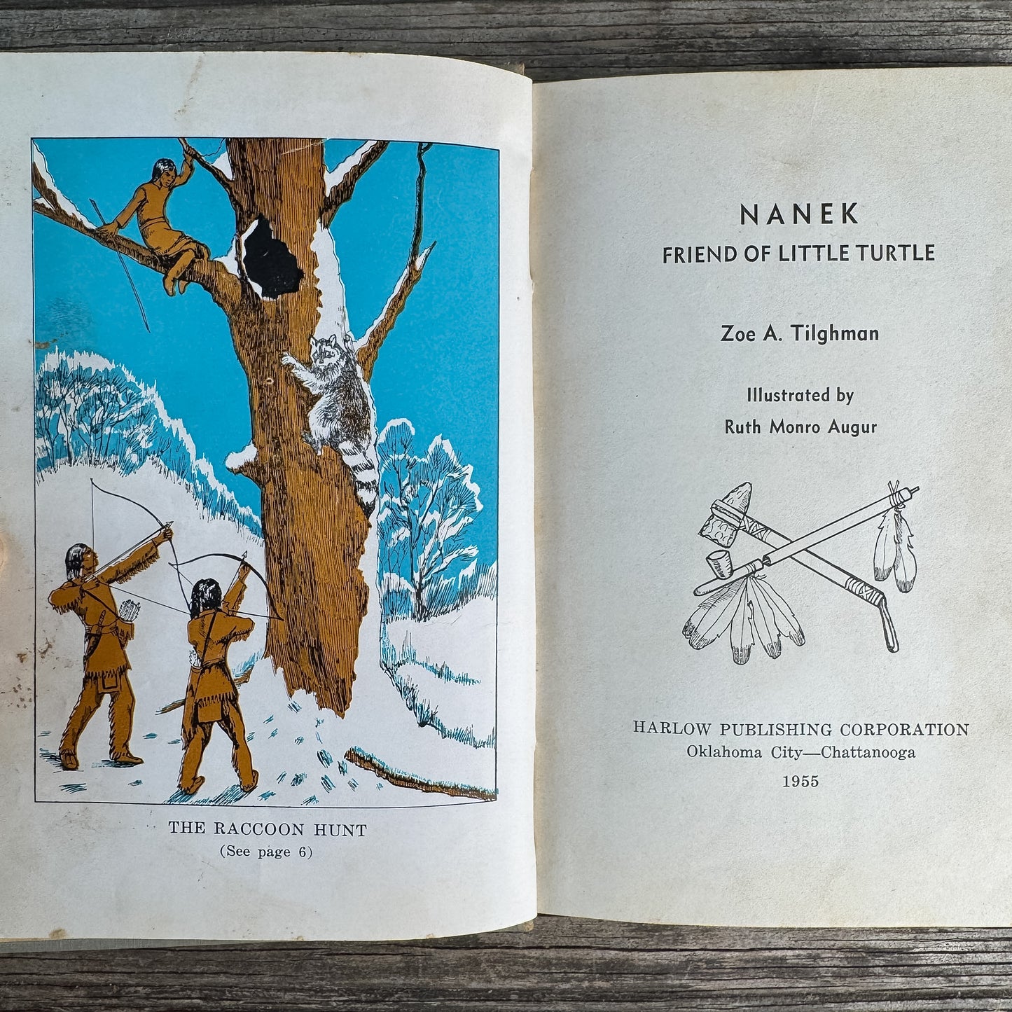 Nanek, Friend of Little Turtle, Zoe A. Tilghman, 1955