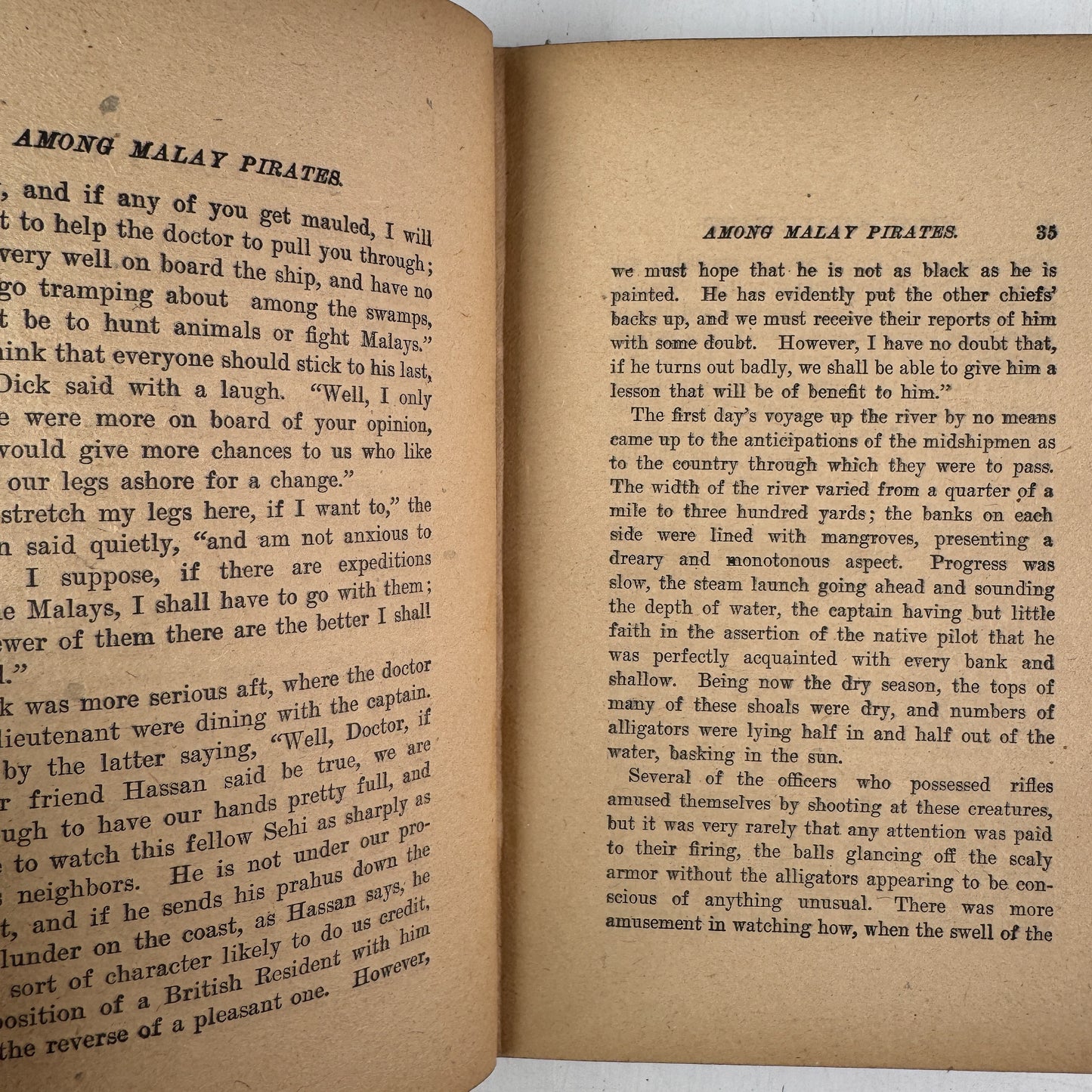 Among Malay Pirates, G. A. Henty, Federal Book Company Edition