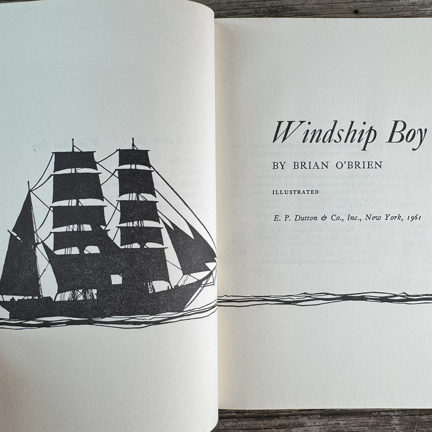 Windship Boy, Brian O'Brien, 1961