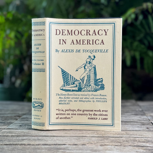Democracy in America, Volume 2, Alexis de Tocqueville, 1980