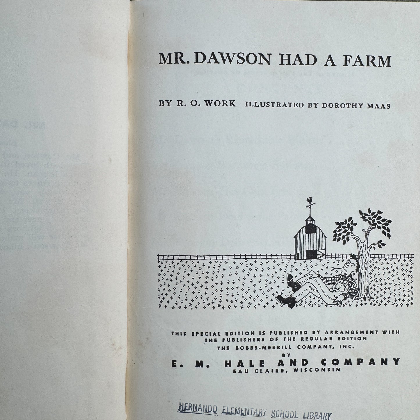 Mr. Dawson Had a Farm, R.O. Work, 1951