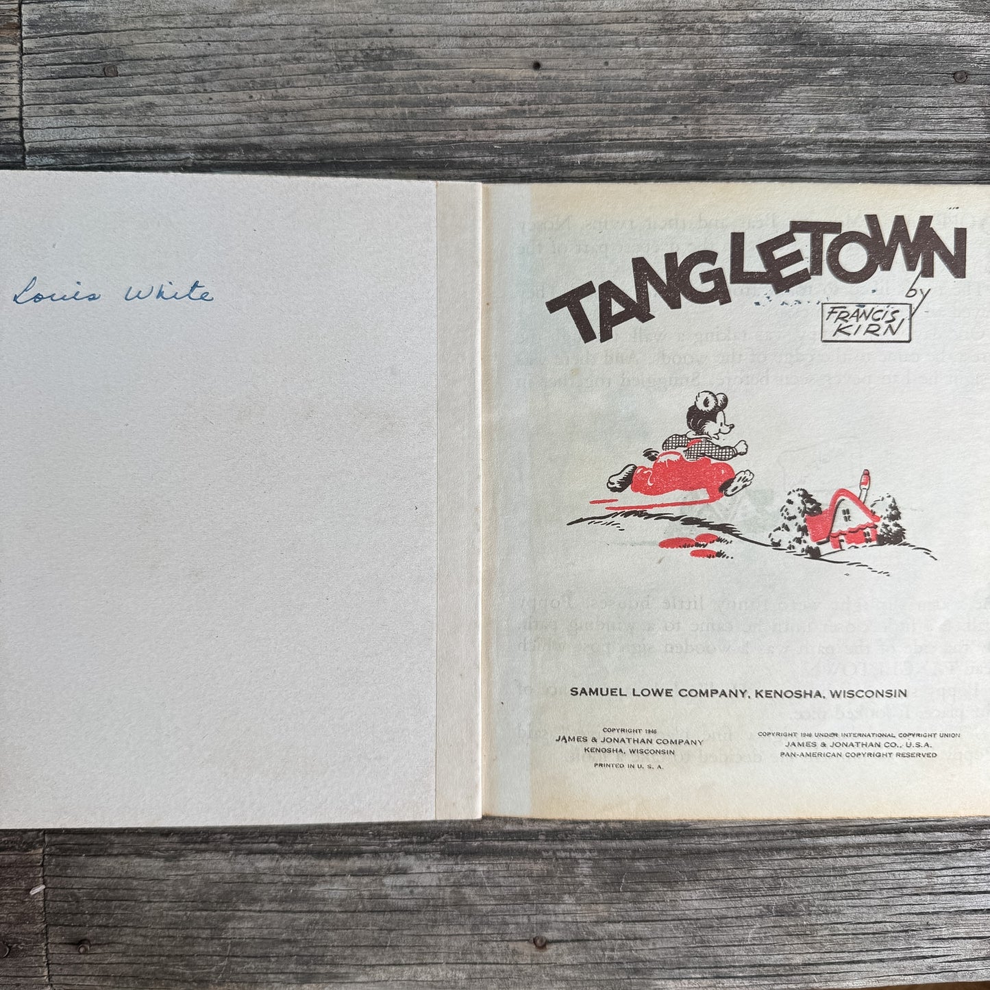 Tangletown Tales, Francis Kirn, 1946