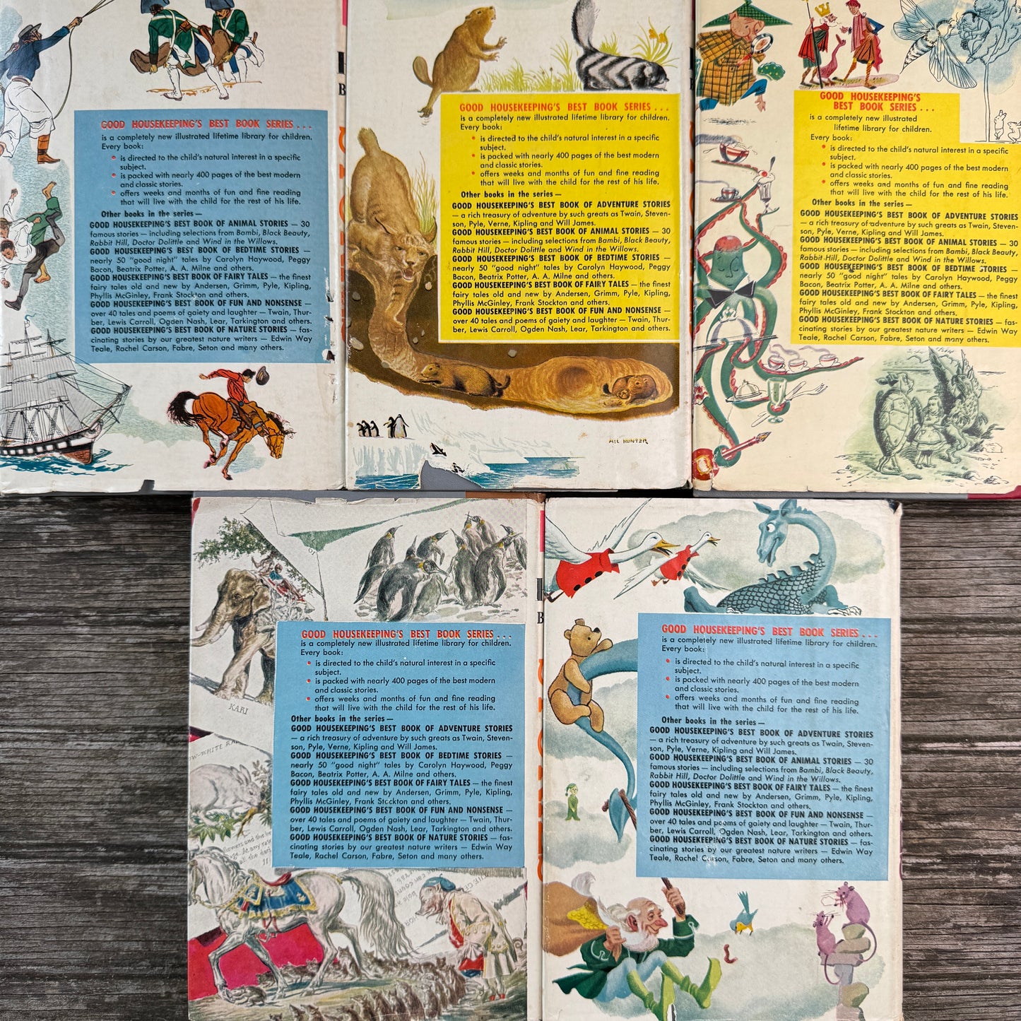 Good Housekeeping's Best Book Series of Five, 1957