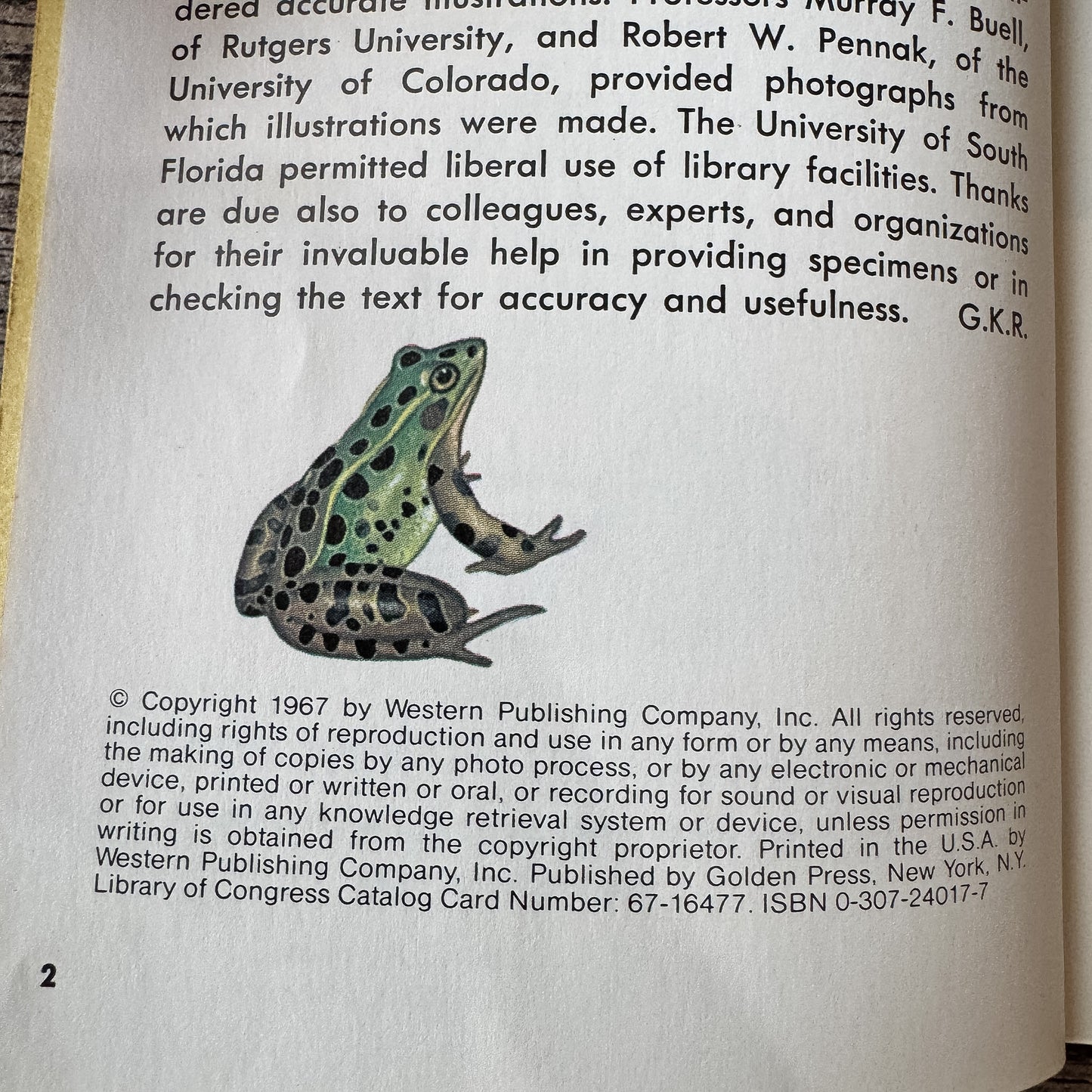 Pond Life, Golden Field Guide, 1967
