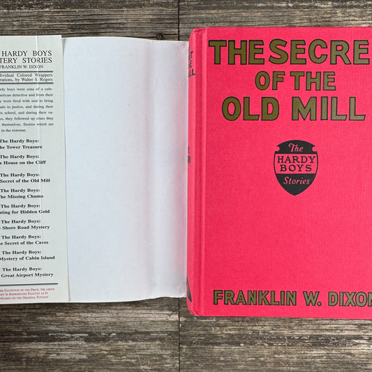 The Secret of the Old Mill, Franklin W. Dixon, 1991 Applewood Facsimile