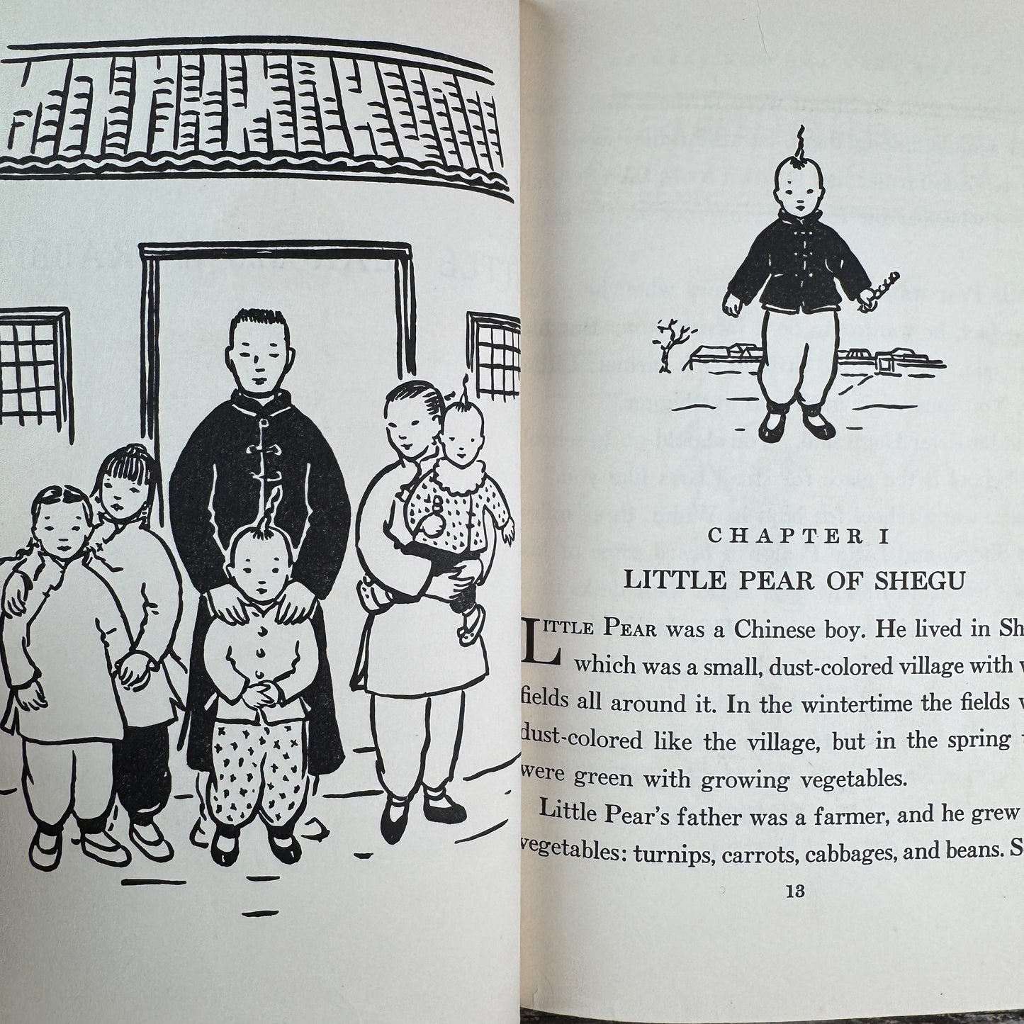 Little Pear and the Rabbits, Eleanor Frances Lattimore, 1956