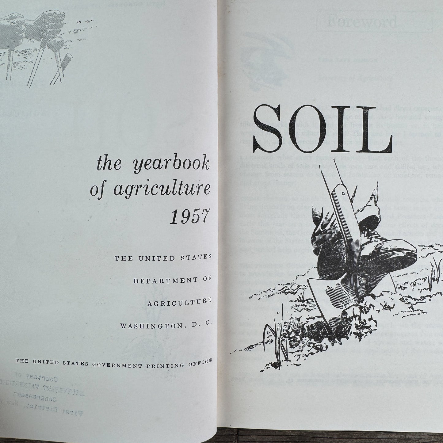 Soil: The Yearbook of Agriculture 1957, U.S. Department of Agriculture, 1957