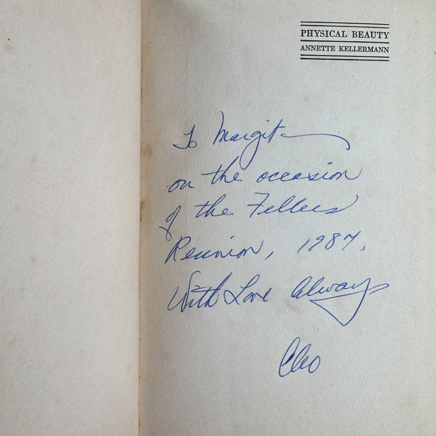 Physical Beauty: How to Keep It,  Antique Health and Beauty, Annette Kellerman, 1918