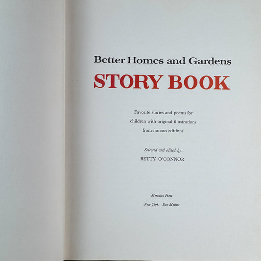 Better Homes and Gardens Story Book, 1966