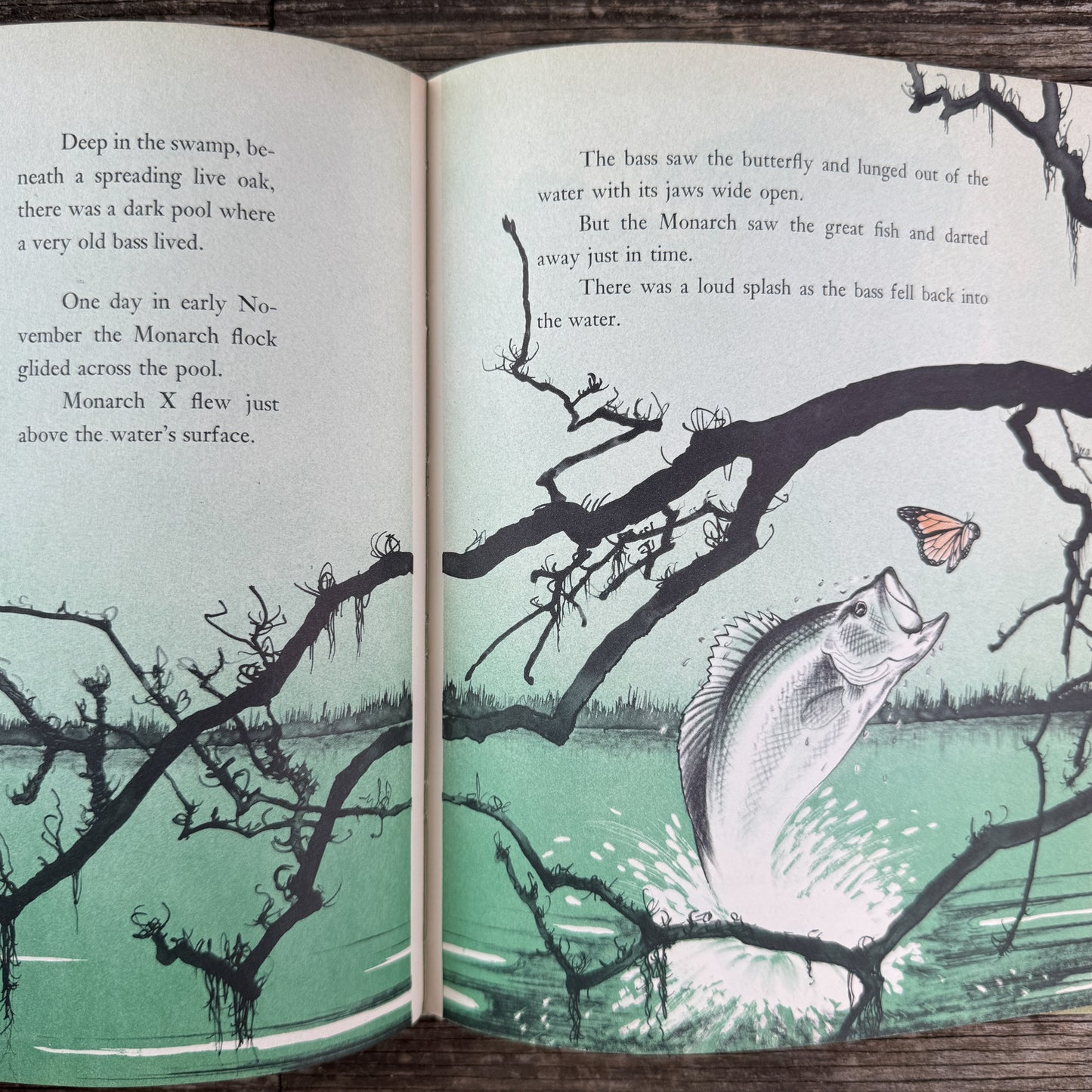 The Travels of Monarch X, 1966 Nature Study Hardcover Children's Book