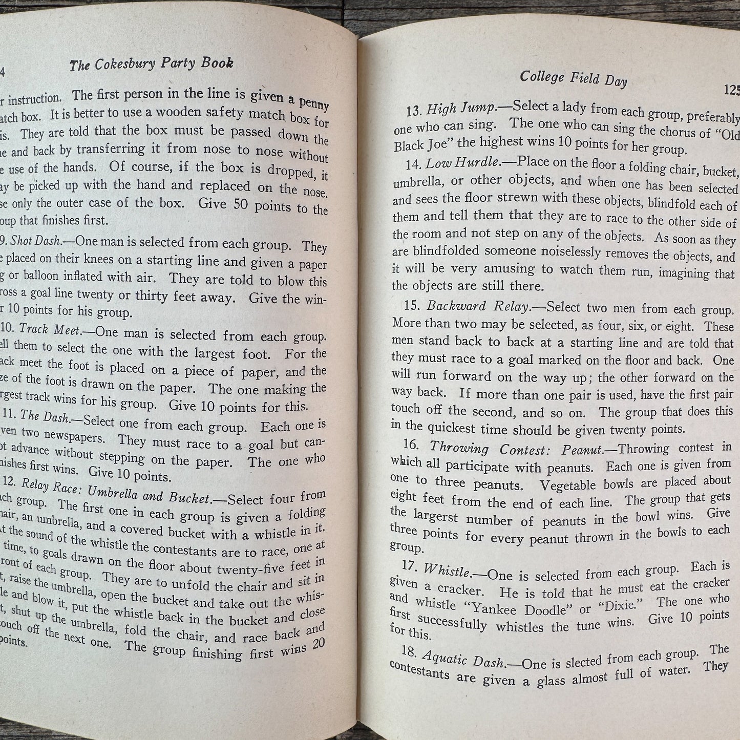 The Cokesbury Party Book, Arthur M. Depew, 1932