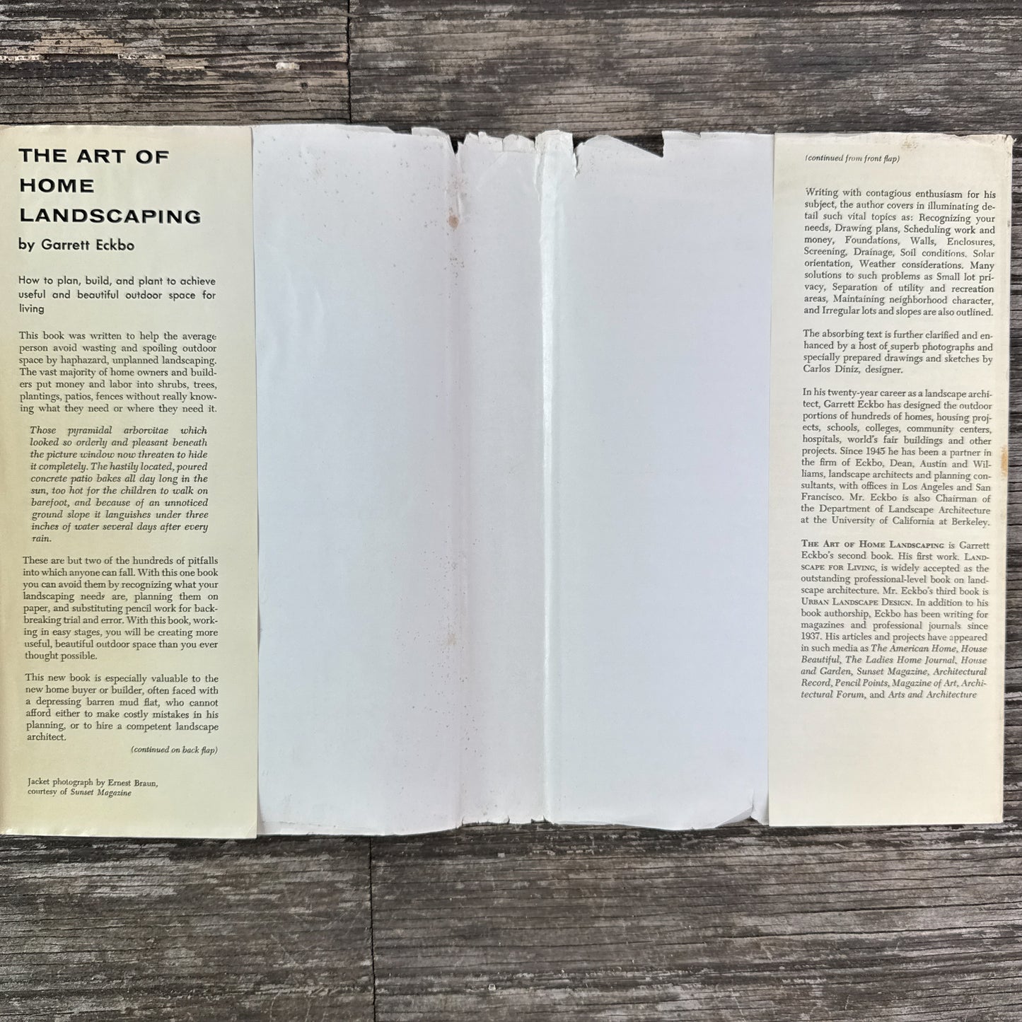 The Art of Home Landscaping, Mid Century Houses, Garrett Eckbo, 1956