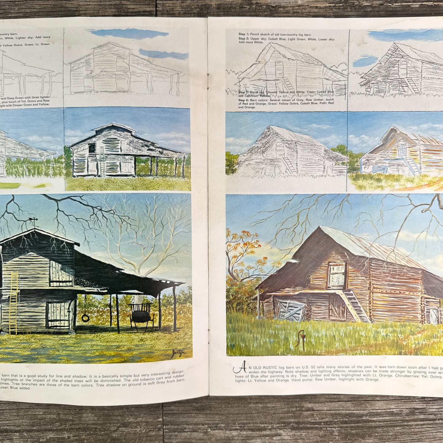 Scenes from Southeast U.S.A., How To Draw Series, Grover Jennings