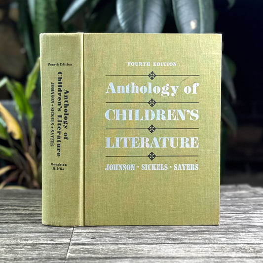 Anthology of Children’s Literature, Fourth Revised Edition, 1970
