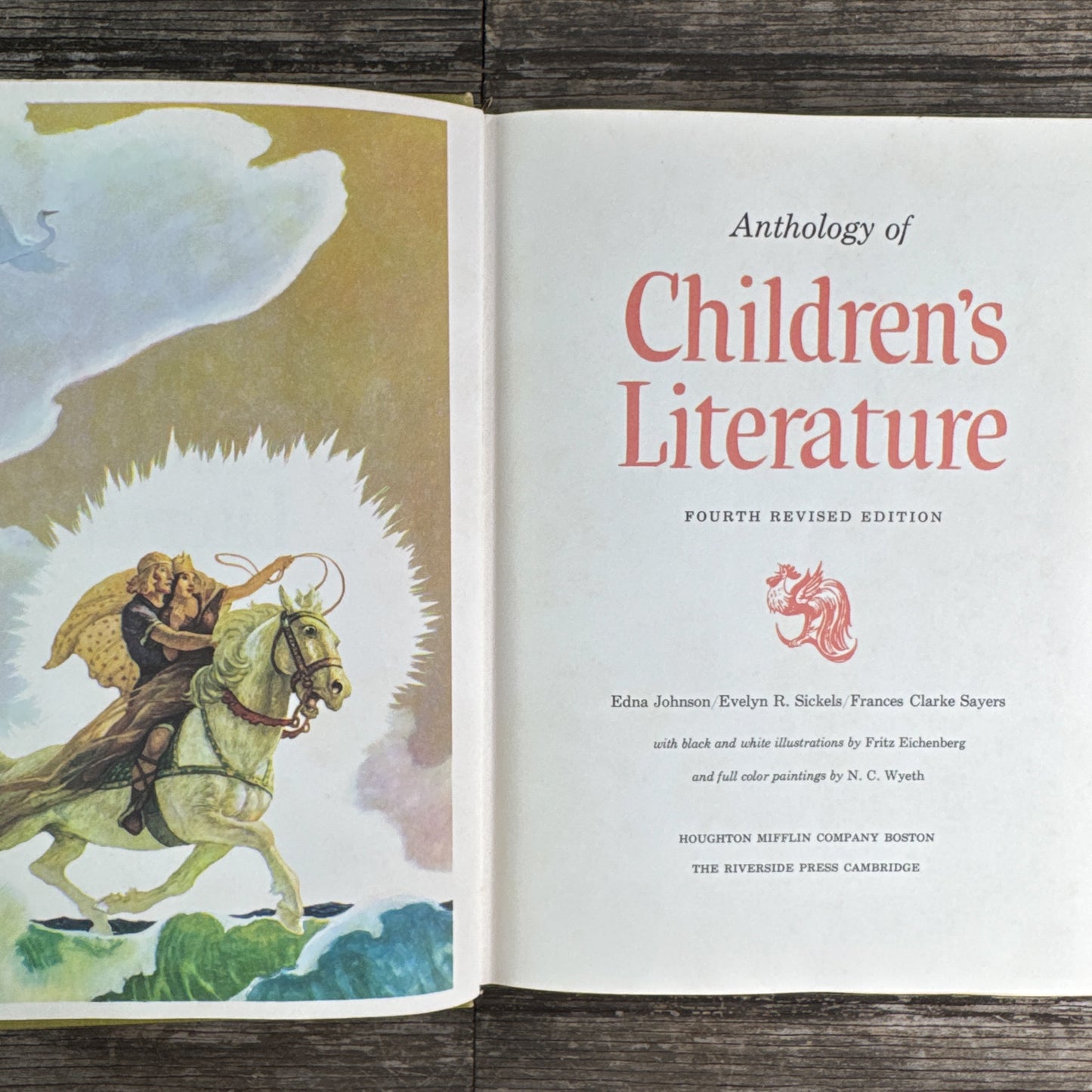 Anthology of Children’s Literature, Fourth Revised Edition, 1970