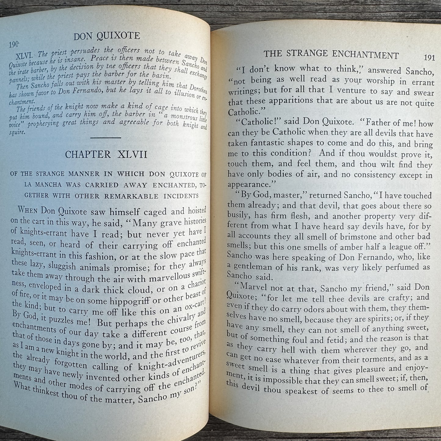 Don Quixote, Cervantes, 1926, Macmillan Modern Readers' Series