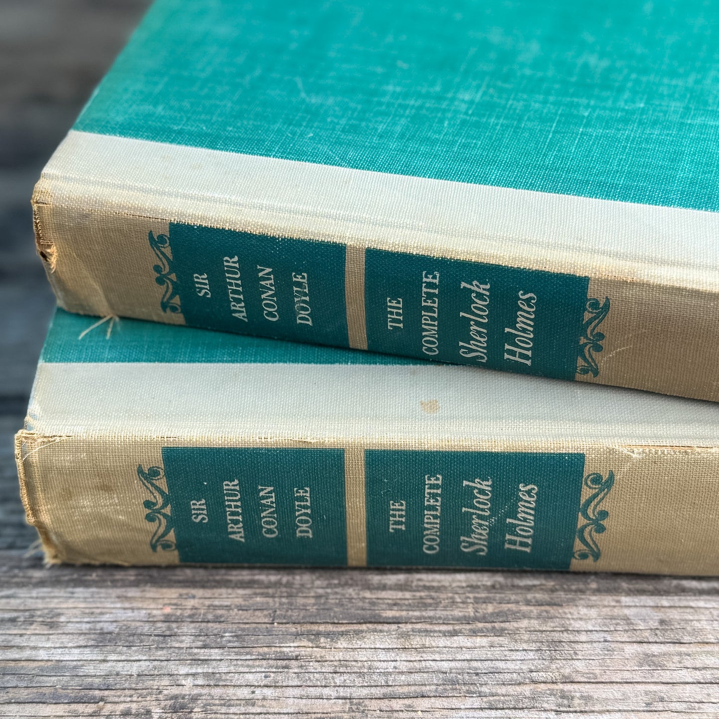 The Complete Sherlock Holmes, Sir Arthur Conan Doyle, 1930, Two Volume Set (1953 Doubleday Printing)