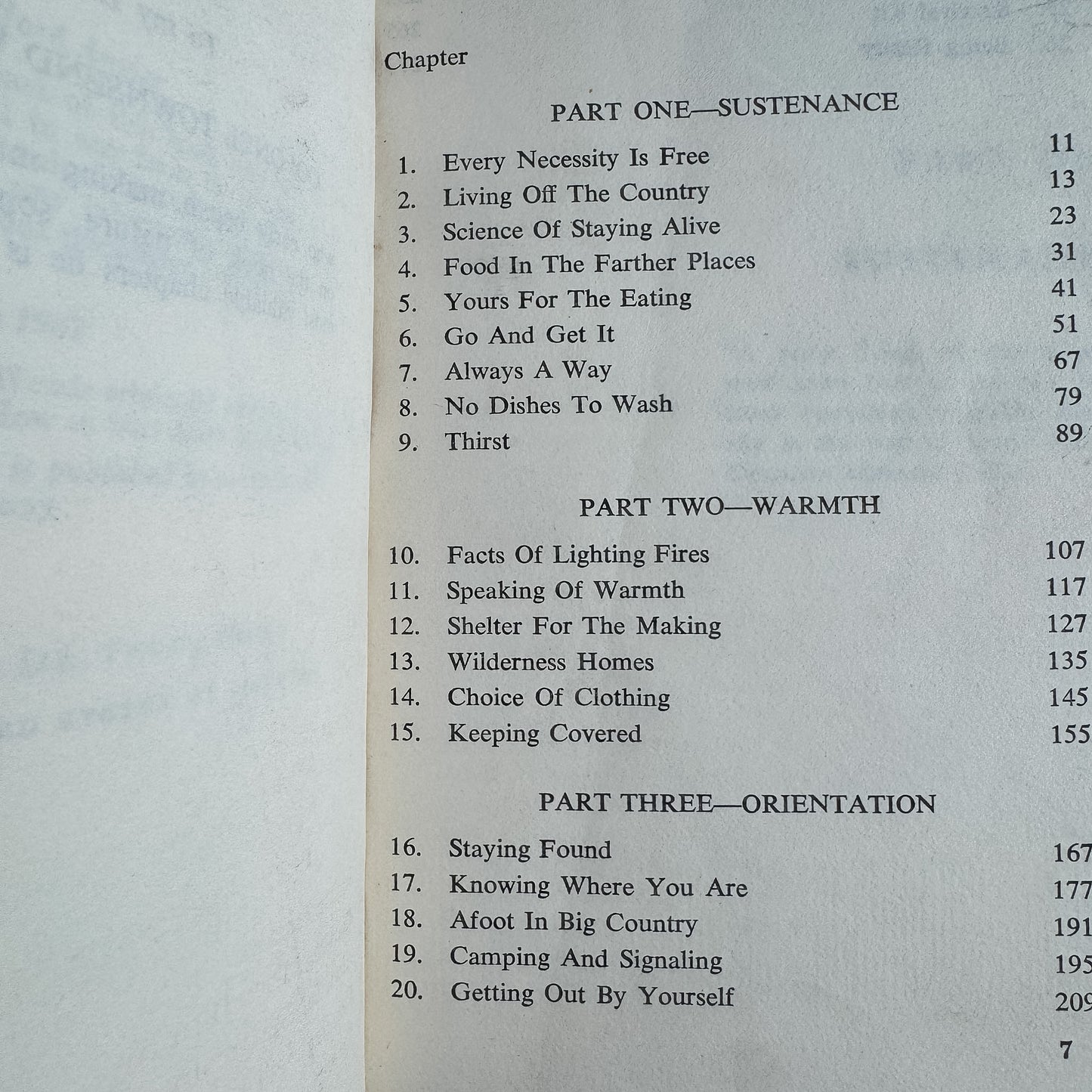 How to Stay Alive in the Woods, Bradford Angier, 1969 Printing